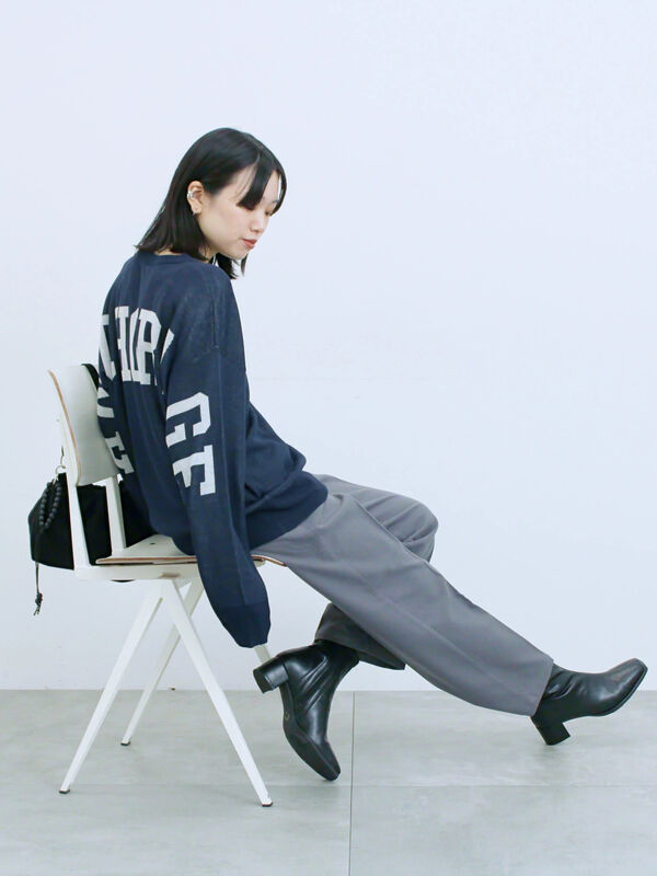 セール】 サイドタブ付きパンツ（グレー/チャコールグレー/ベージュ