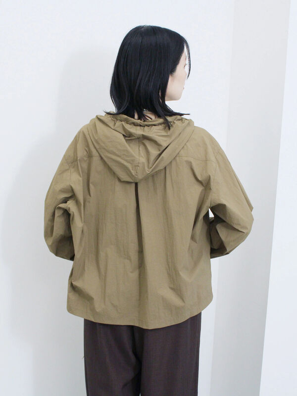 セール】 ◎フードドロストシャツ（グレー/ブラック/ブラウン/トップス