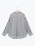 ◎バンドカラーシアーシャツ(グレー/ブラック/キナリ)|Samansa Mos2 blue(サマンサモスモス ブルー)通販