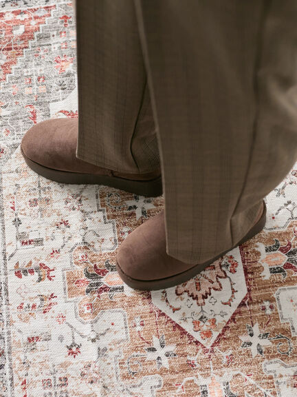 厚底ボアブーツ（ブラック/ダークブラウン/キャメル）｜Samansa Mos2 blue（サマンサモスモス ブルー）通販