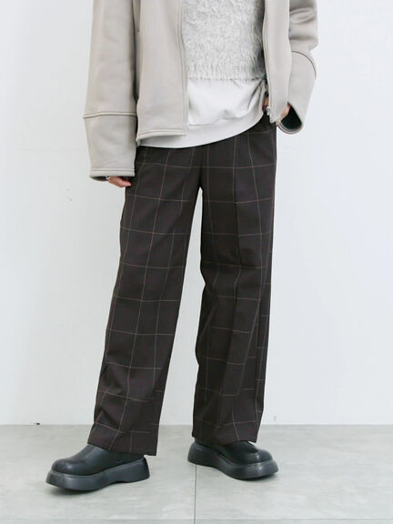 tomo様 パンツ 36ブラウン エムズエキサイト ems excite レザーショートパンツ （ダーク