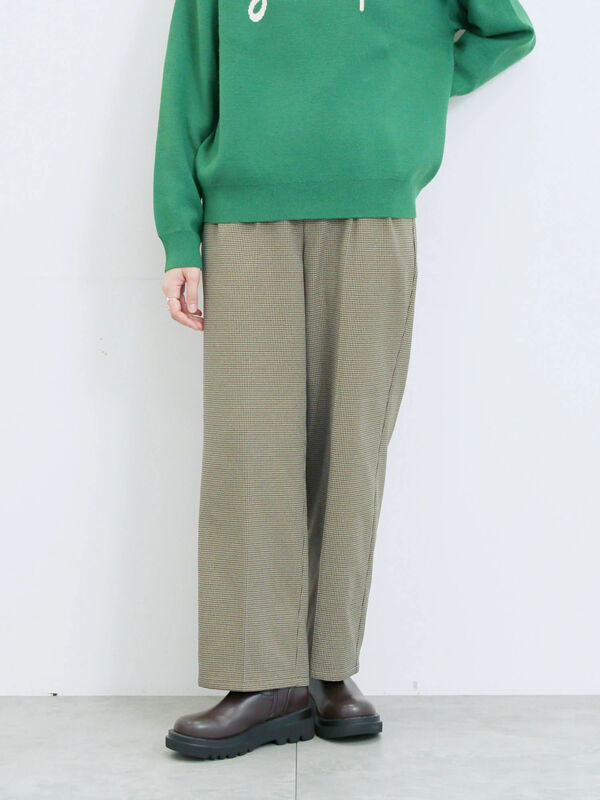 セール】 【吸湿発熱】マルチスタイルストレートパンツ（グレー