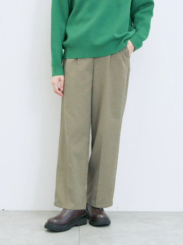 セール】 【吸湿発熱】マルチスタイルストレートパンツ（グレー