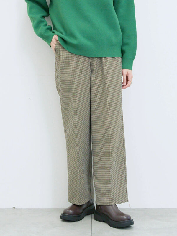 セール】 【吸湿発熱】マルチスタイルストレートパンツ（グレー