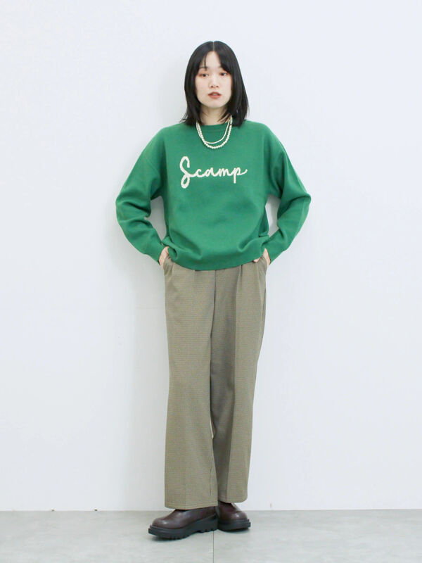 セール】 【吸湿発熱】マルチスタイルストレートパンツ（グレー