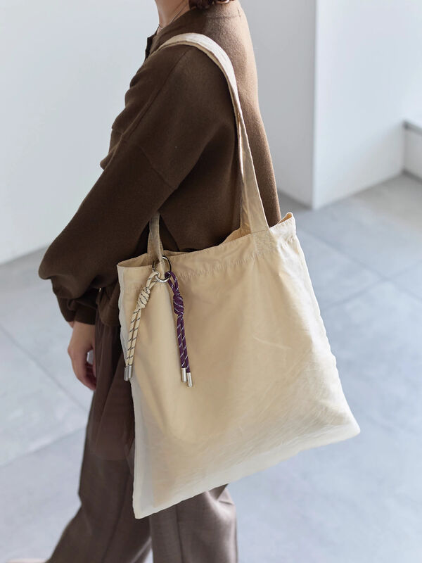 チュールレイヤードトート（クリーム）｜Samansa Mos2 blue（サマンサモスモス ブルー）通販