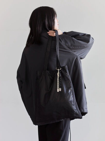 チュールレイヤードトート（ブラック/ブラウン/クリーム）｜Samansa Mos2 blue（サマンサモスモス ブルー）通販