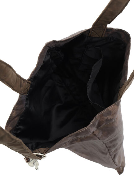 チュールレイヤードトート（ブラック/ブラウン/クリーム）｜Samansa Mos2 blue（サマンサモスモス ブルー）通販