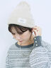 リブニット帽(ブラック/ベージュ/ブラウン)|Samansa Mos2 blue(サマンサモスモス ブルー)通販
