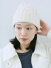 ケーブルニット帽（キナリ）｜Samansa Mos2 blue（サマンサモスモス ブルー）通販
