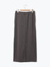 カットリブナロースカート(チャコールグレー/ブラック/ブラウン)|Samansa Mos2 blue(サマンサモスモス ブルー)通販