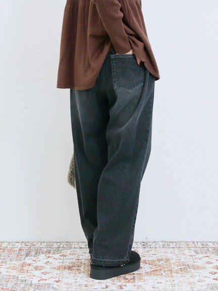 ストレートデニムパンツ（チャコールグレー/ブルー/ネイビー）｜Samansa Mos2 blue（サマンサモスモス ブルー）通販