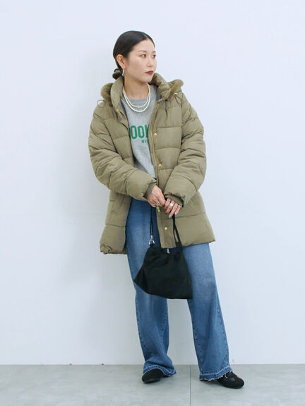 ストレートデニムパンツ（チャコールグレー/ブルー/ネイビー）｜Samansa Mos2 blue（サマンサモスモス ブルー）通販