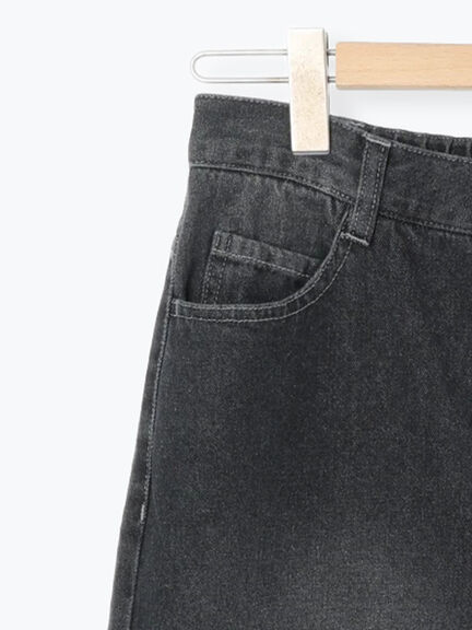 ストレートデニムパンツ（チャコールグレー/ブルー/ネイビー）｜Samansa Mos2 blue（サマンサモスモス ブルー）通販