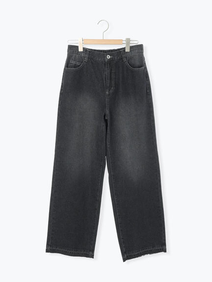 ストレートデニムパンツ（チャコールグレー/ブルー/ネイビー）｜Samansa Mos2 blue（サマンサモスモス ブルー）通販