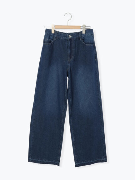 ストレートデニムパンツ（チャコールグレー/ブルー/ネイビー）｜Samansa Mos2 blue（サマンサモスモス ブルー）通販