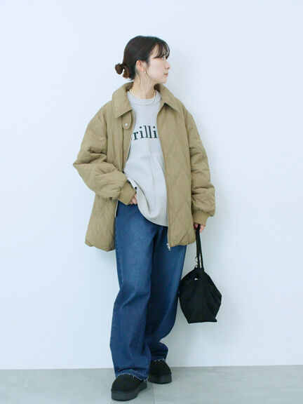 ストレートデニムパンツ（チャコールグレー/ブルー/ネイビー）｜Samansa Mos2 blue（サマンサモスモス ブルー）通販