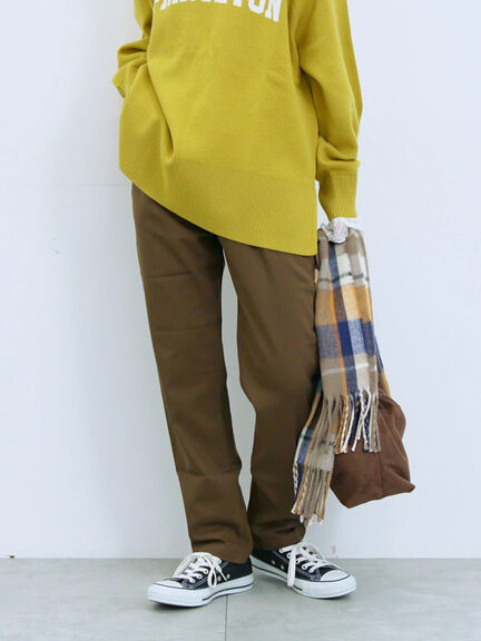 裏起毛ストレッチパンツ（グレー/チャコールグレー/ブラック/モカ）｜Samansa Mos2 blue（サマンサモスモス ブルー）通販