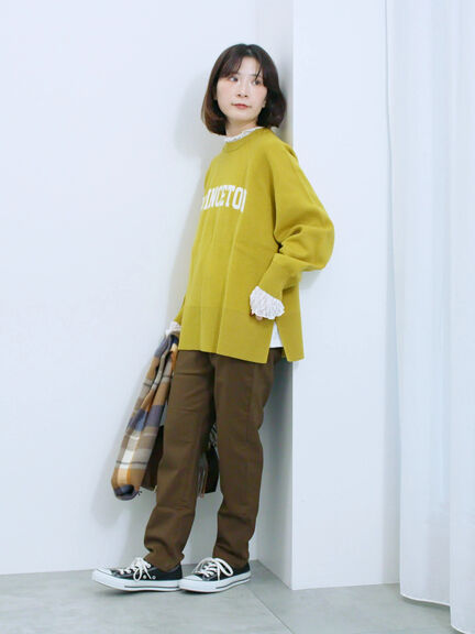 裏起毛ストレッチパンツ（グレー/チャコールグレー/ブラック/モカ）｜Samansa Mos2 blue（サマンサモスモス ブルー）通販