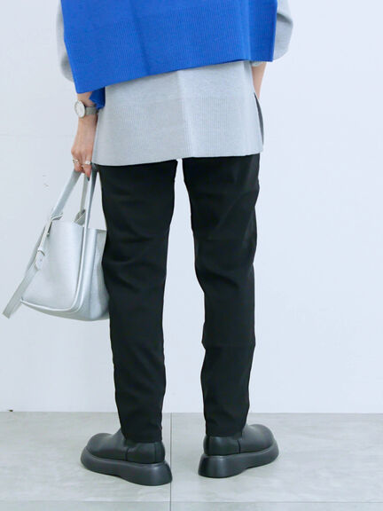裏起毛ストレッチパンツ（グレー/チャコールグレー/ブラック/モカ）｜Samansa Mos2 blue（サマンサモスモス ブルー）通販