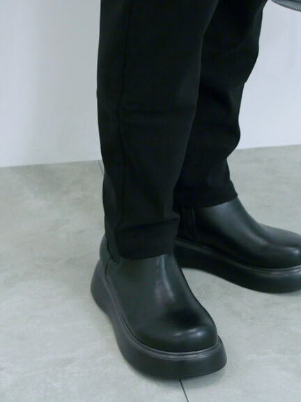 裏起毛ストレッチパンツ（グレー/チャコールグレー/ブラック/モカ）｜Samansa Mos2 blue（サマンサモスモス ブルー）通販