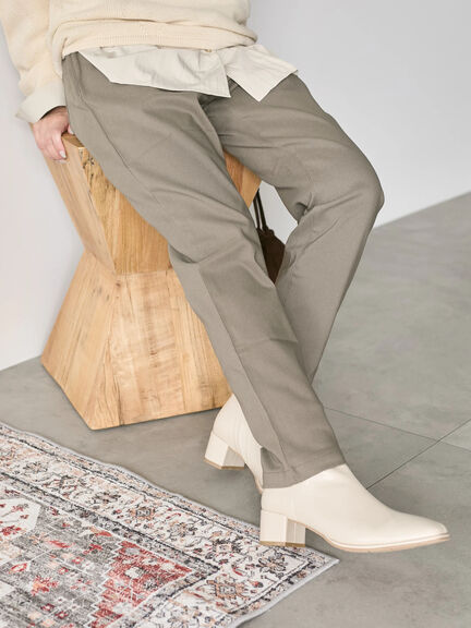 裏起毛ストレッチパンツ（グレー/チャコールグレー/ブラック/モカ）｜Samansa Mos2 blue（サマンサモスモス ブルー）通販