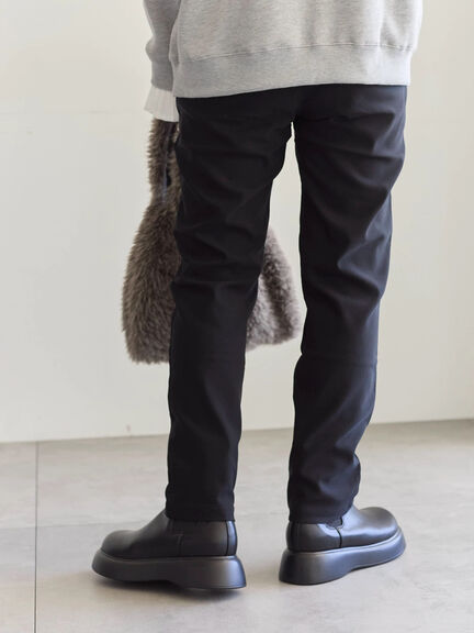 裏起毛ストレッチパンツ（グレー/チャコールグレー/ブラック/モカ）｜Samansa Mos2 blue（サマンサモスモス ブルー）通販