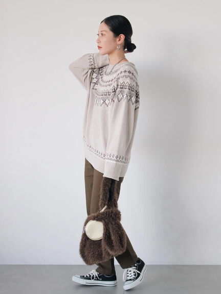 裏起毛ストレッチパンツ（グレー/チャコールグレー/ブラック/モカ）｜Samansa Mos2 blue（サマンサモスモス ブルー）通販