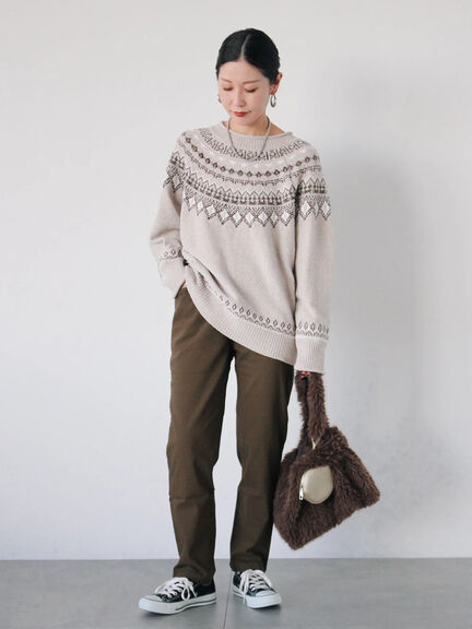 裏起毛ストレッチパンツ（グレー/チャコールグレー/ブラック/モカ）｜Samansa Mos2 blue（サマンサモスモス ブルー）通販