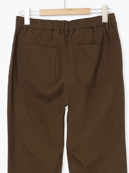 裏起毛ストレッチパンツ（グレー/チャコールグレー/ブラック/モカ）｜Samansa Mos2 blue（サマンサモスモス ブルー）通販