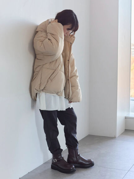 裏起毛ストレッチパンツ（グレー/チャコールグレー/ブラック/モカ）｜Samansa Mos2 blue（サマンサモスモス ブルー）通販