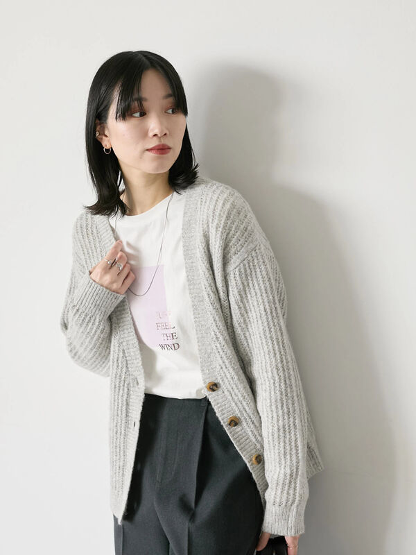 専用商品 新品モラビトブラン カタログ掲載品 デザインカーディガン