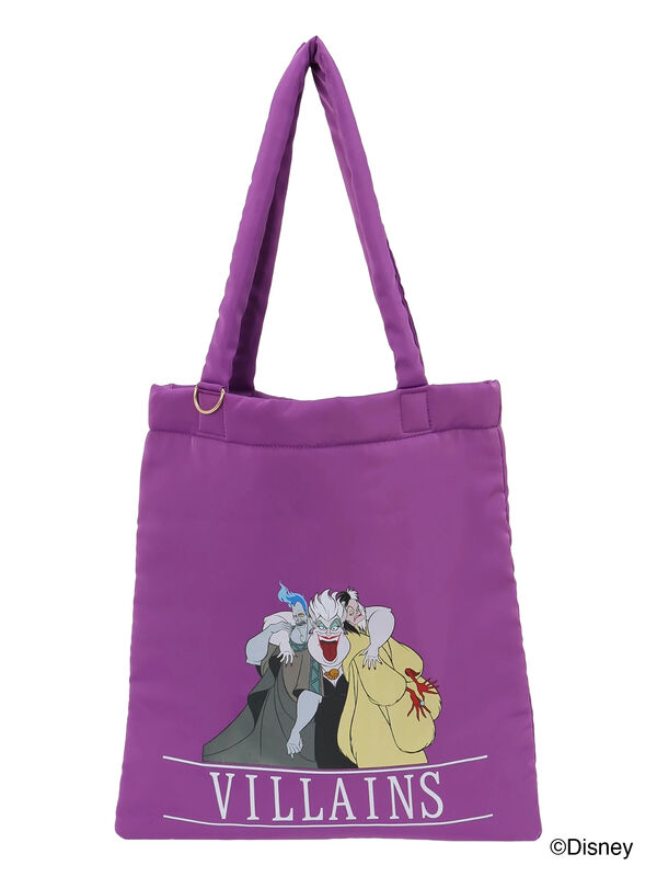 セール】 【Disney】ヴィランズ/トートバッグ（オフホワイト/ブラック