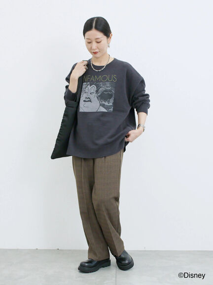 【Disney】ヴィランズ/ニット（オフホワイト/グレー/ネイビー）｜Samansa Mos2 blue（サマンサモスモス ブルー）通販