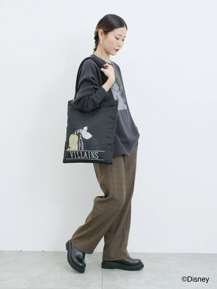 【Disney】ヴィランズ/ニット（オフホワイト/グレー/ネイビー）｜Samansa Mos2 blue（サマンサモスモス ブルー）通販