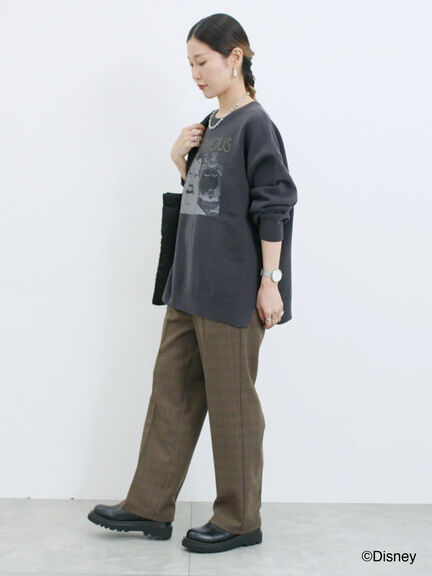 【Disney】ヴィランズ/ニット（オフホワイト/グレー/ネイビー）｜Samansa Mos2 blue（サマンサモスモス ブルー）通販