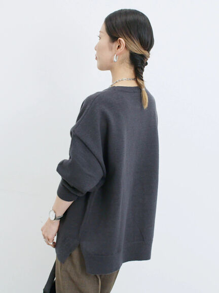 【Disney】ヴィランズ/ニット（オフホワイト/グレー/ネイビー）｜Samansa Mos2 blue（サマンサモスモス ブルー）通販