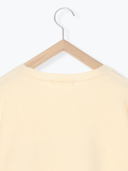 【Disney】ヴィランズ/ニット（オフホワイト/グレー/ネイビー）｜Samansa Mos2 blue（サマンサモスモス ブルー）通販