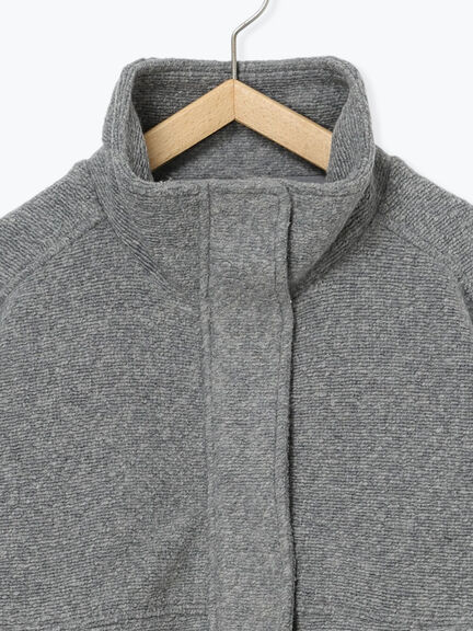 スライバーBIGブルゾン（グレー/ブラック/モカ）｜Samansa Mos2 blue（サマンサモスモス ブルー）通販