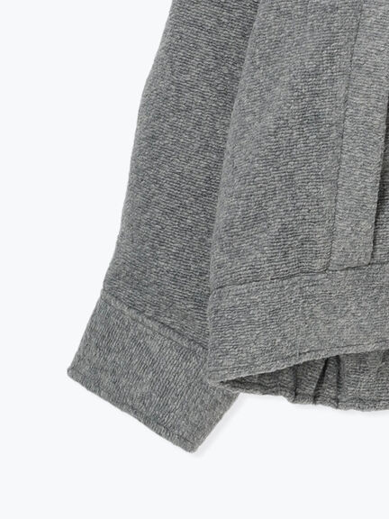 スライバーBIGブルゾン（グレー/ブラック/モカ）｜Samansa Mos2 blue（サマンサモスモス ブルー）通販