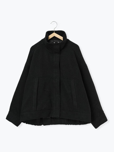 スライバーBIGブルゾン（グレー/ブラック/モカ）｜Samansa Mos2 blue（サマンサモスモス ブルー）通販