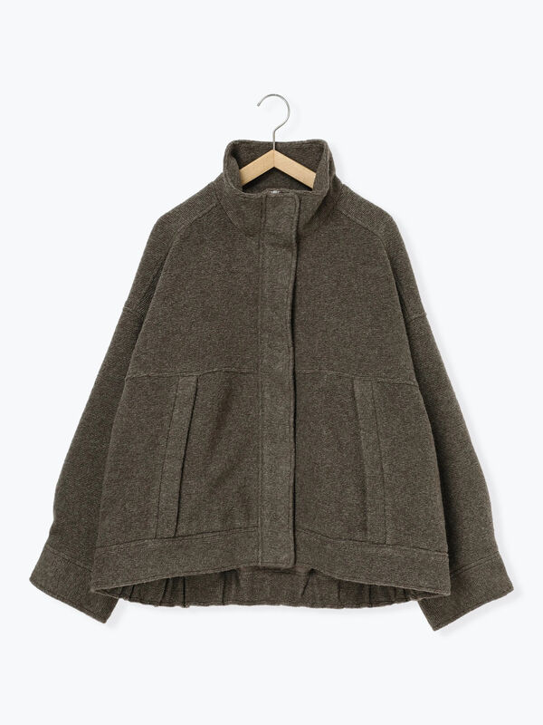 スライバーBIGブルゾン（グレー/ブラック/モカ/アウター/コート