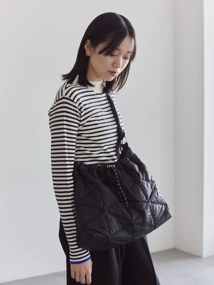 キルティングバッグ（グレー/ブラック/ブラウン）｜Samansa Mos2 blue（サマンサモスモス ブルー）通販