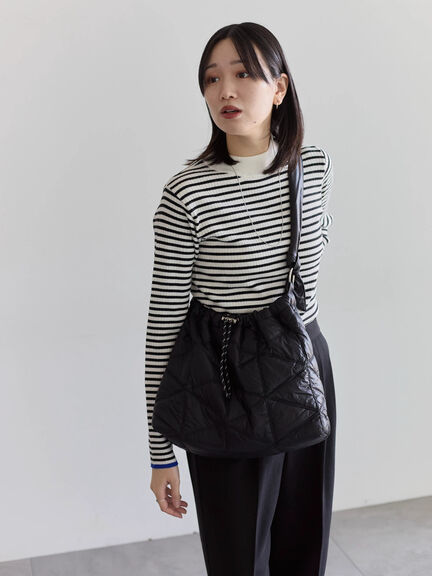 キルティングバッグ（グレー/ブラック/ブラウン）｜Samansa Mos2 blue（サマンサモスモス ブルー）通販