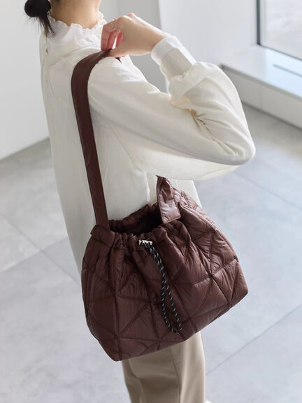 キルティングバッグ（グレー/ブラック/ブラウン）｜Samansa Mos2 blue（サマンサモスモス ブルー）通販