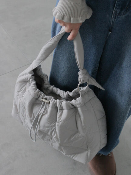 キルティングバッグ（グレー/ブラック/ブラウン）｜Samansa Mos2 blue（サマンサモスモス ブルー）通販