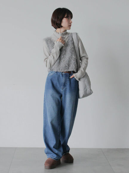 キルティングバッグ（グレー/ブラック/ブラウン）｜Samansa Mos2 blue（サマンサモスモス ブルー）通販