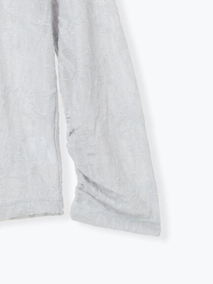 シアージャガードロゴ入りプルオーバー（オフホワイト/チャコールグレー/Ｓグレー）｜Samansa Mos2 blue（サマンサモスモス ブルー）通販