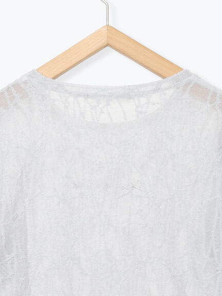 シアージャガードロゴ入りプルオーバー（オフホワイト/チャコールグレー/Ｓグレー）｜Samansa Mos2 blue（サマンサモスモス ブルー）通販