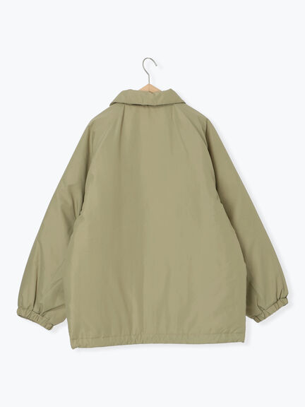 襟付中綿ブルゾン（ブラック/ライトベージュ/カーキ）｜Samansa Mos2 blue（サマンサモスモス ブルー）通販